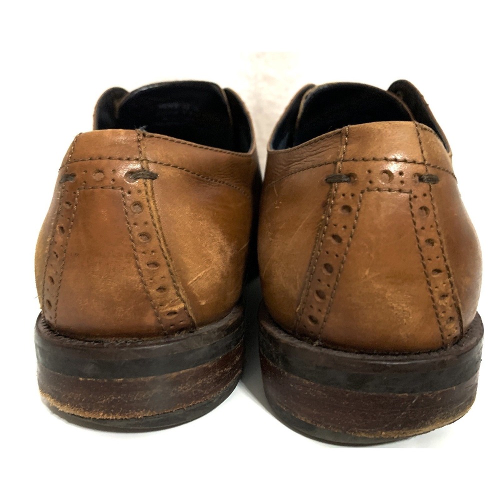 Cole Haan Men's Watson C25458 Wingtip Oxford British Tan Size 12 M - Picture 4 of 8